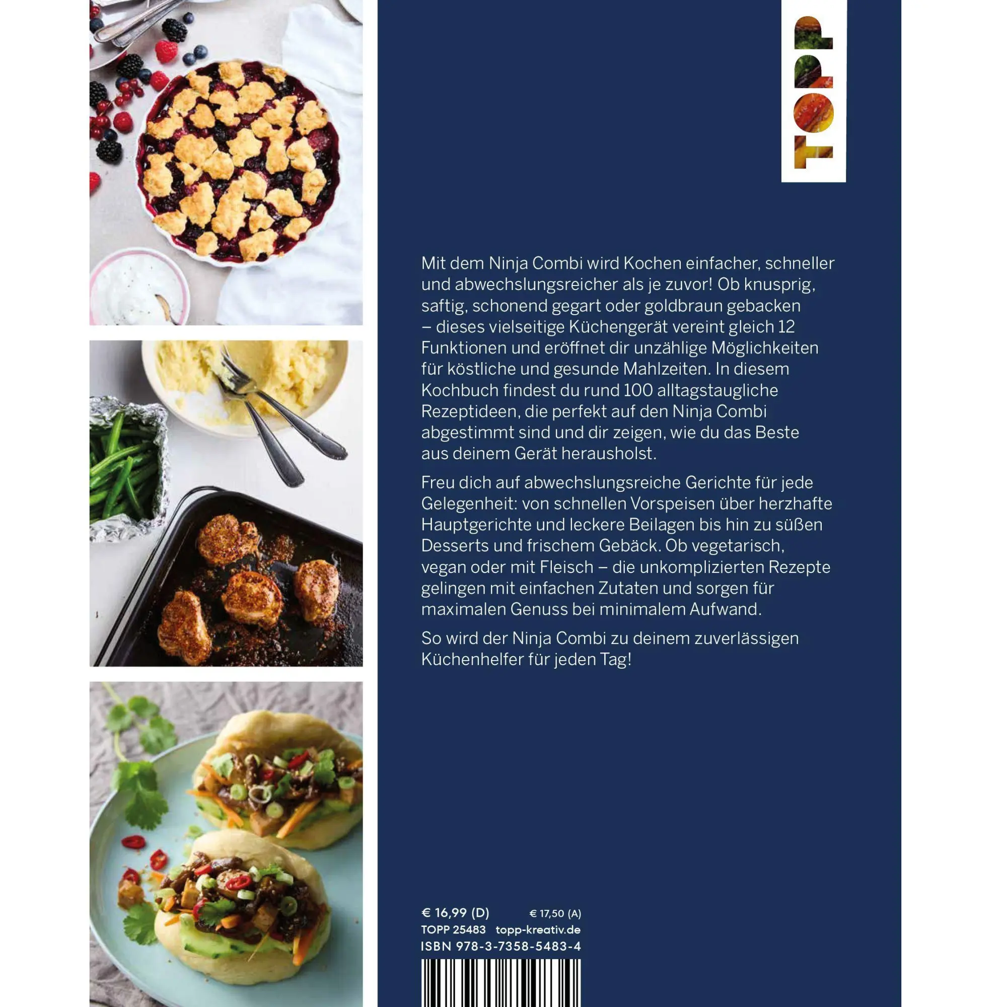 Bild: 9783735854834 | Das ultimative Ninja Combi Rezeptbuch | Frechverlag | Taschenbuch