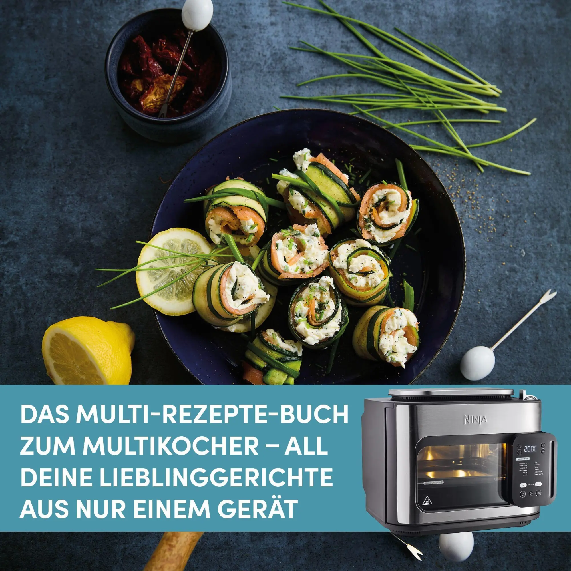 Bild: 9783735854834 | Das ultimative Ninja Combi Rezeptbuch | Frechverlag | Taschenbuch