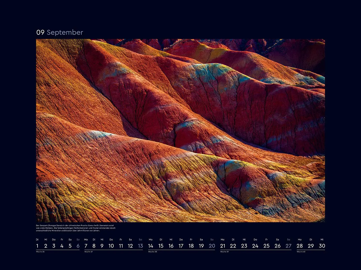 Bild: 9783965914834 | Farben der Erde - KUNTH Wandkalender 2026 | Kalender | 14 S. | Deutsch