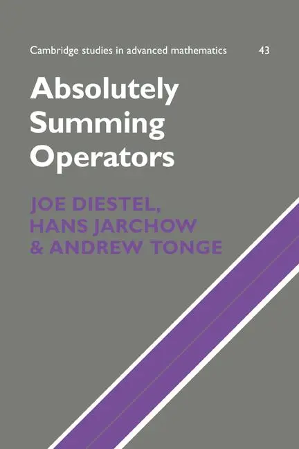 Cover: 9780521064934 | Absolutely Summing Operators | Joe Diestel (u. a.) | Taschenbuch