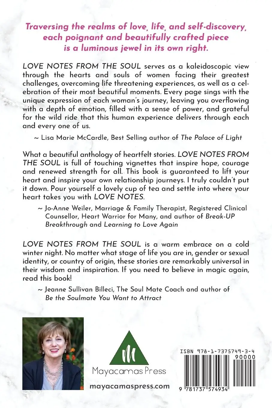 Rückseite: 9781737574934 | Love Notes From the Soul | Cynthia Gregory | Taschenbuch | Englisch