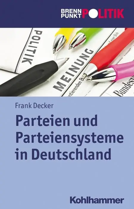 Cover: 9783170214934 | Parteien und Parteiensysteme in der Bundesrepublik Deutschland | Buch