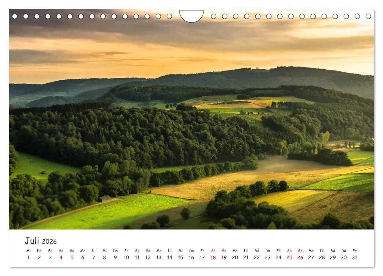 Bild: 9783457894934 | Das Sauerland bei Brilon aus der Vogelperspektive (Wandkalender...