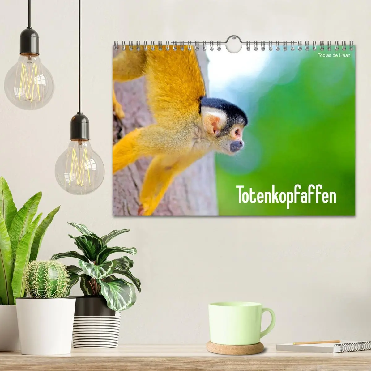 Bild: 9783457964934 | Totenkopfaffen (Wandkalender 2026 DIN A4 quer), CALVENDO...