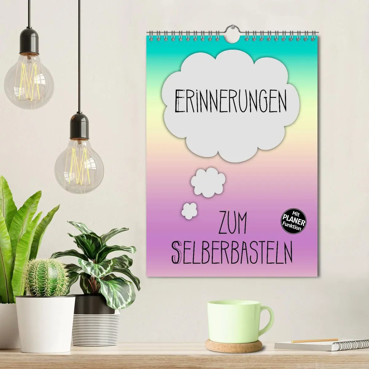 Bild: 9783516434934 | ERINNERUNGEN Zum Selberbasteln (Wandkalender 2026 DIN A4 hoch),...