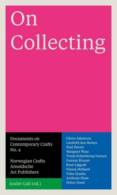 Cover: 9783897904934 | On Collecting | André Gali | Taschenbuch | Englische Broschur | 136 S.