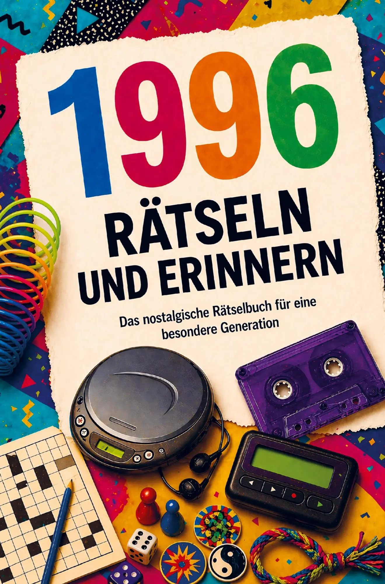 Cover: 9783982734934 | 1996 - Rätseln und Erinnern : Das nostalgische Rätselbuch für eine...