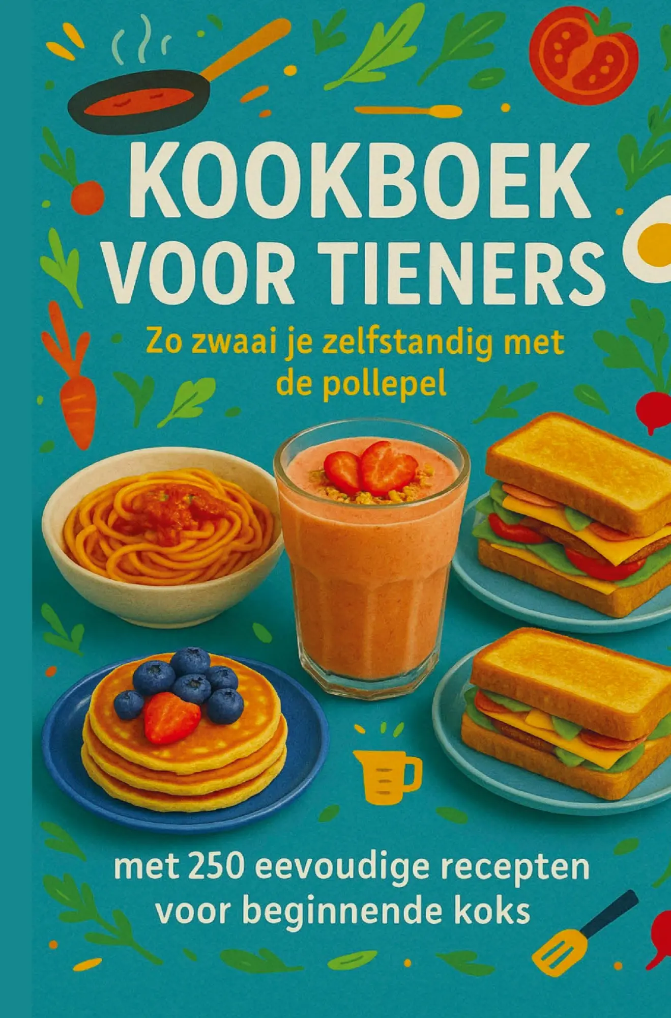 Cover: 9789403804934 | Kookboek voor Tieners Zo zwaai je zelfstandig met de pollepel:Het...