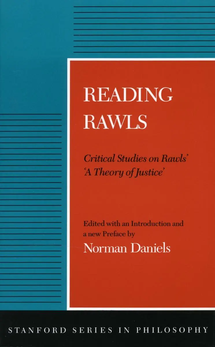 Cover: 9780804715034 | Reading Rawls | Critical Studies on Rawls' 'a Theory of Justice'