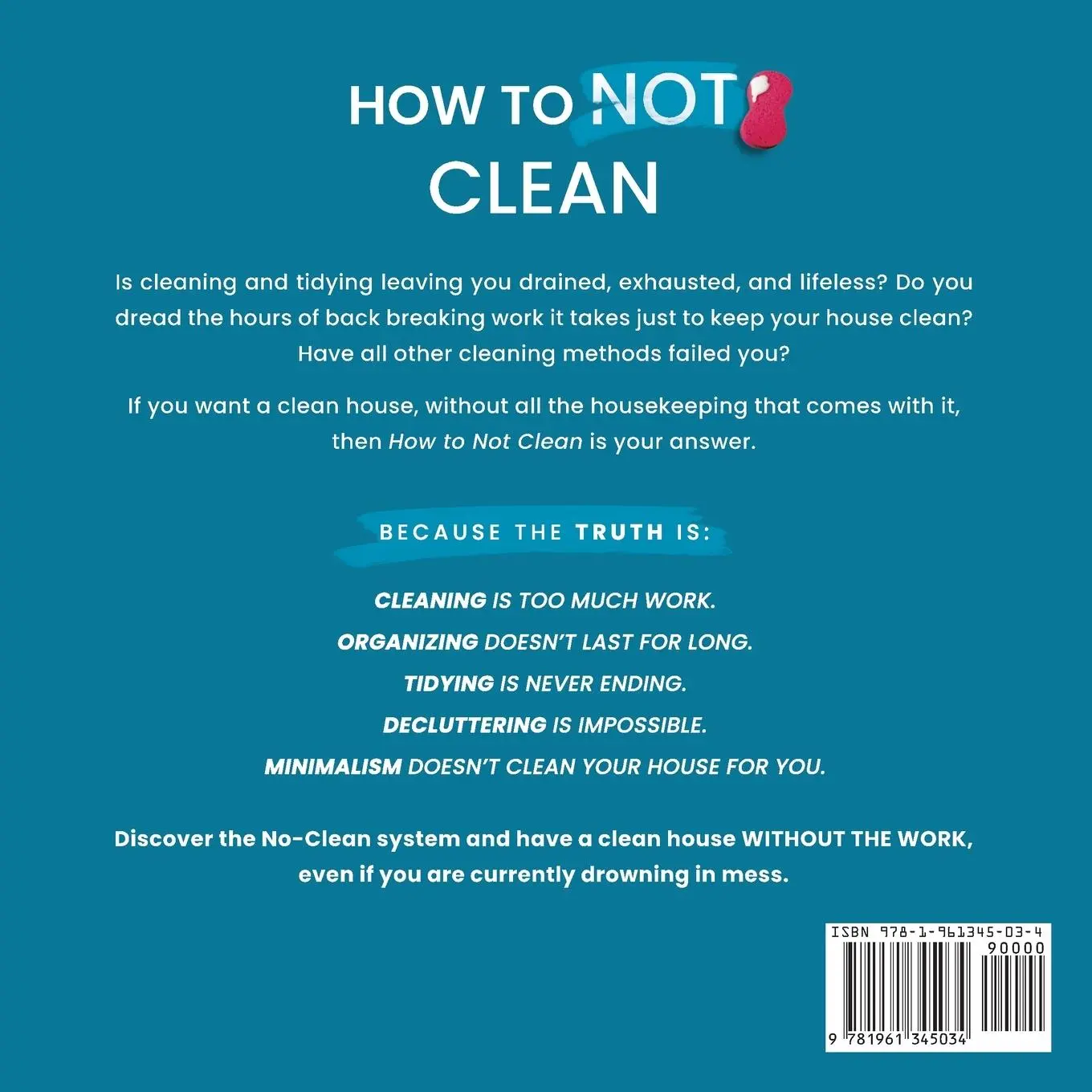 Rückseite: 9781961345034 | How to Not Clean | Tamra Carter | Taschenbuch | Englisch | 2023