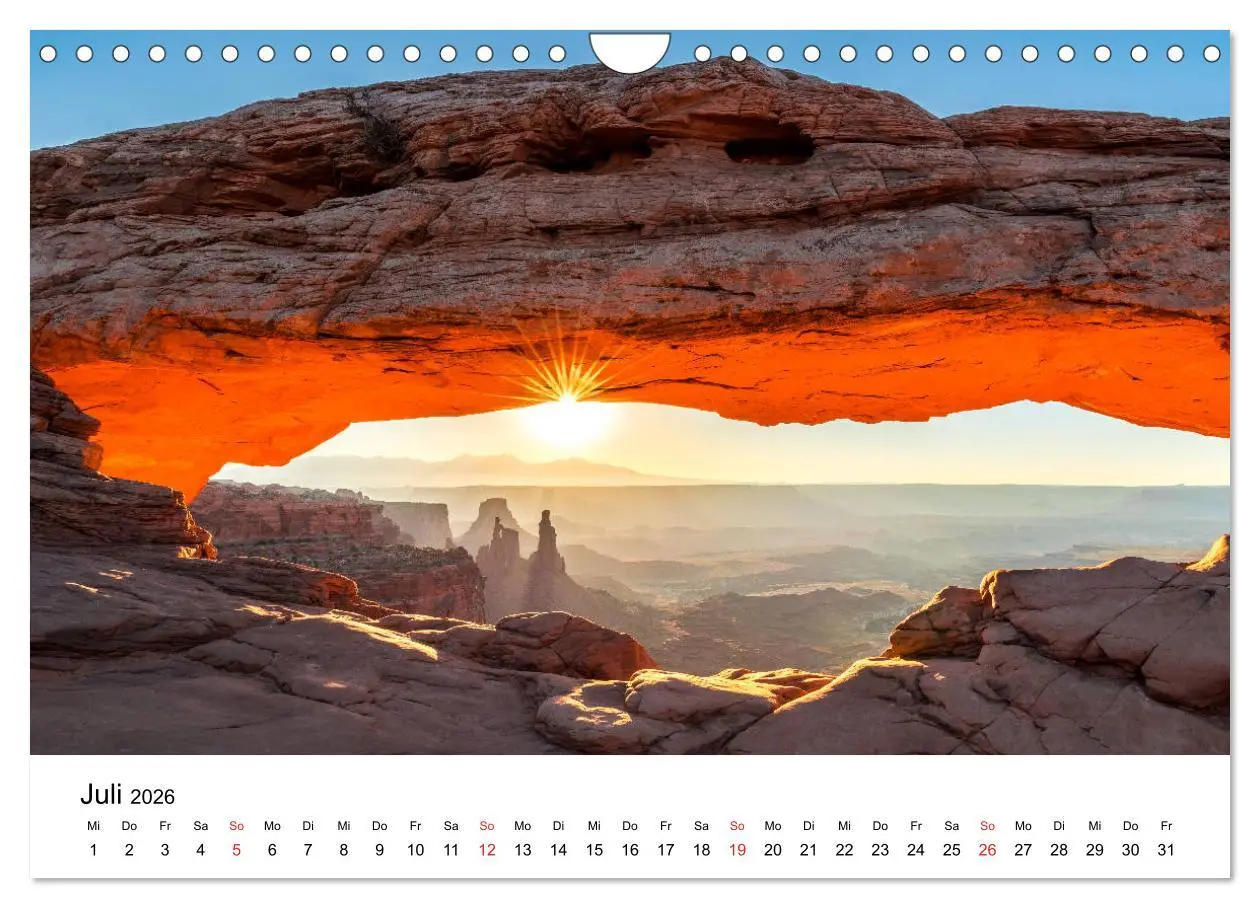 Bild: 9783457925034 | Südwesten der USA - Atemberaubende Landschaften (Wandkalender 2026...