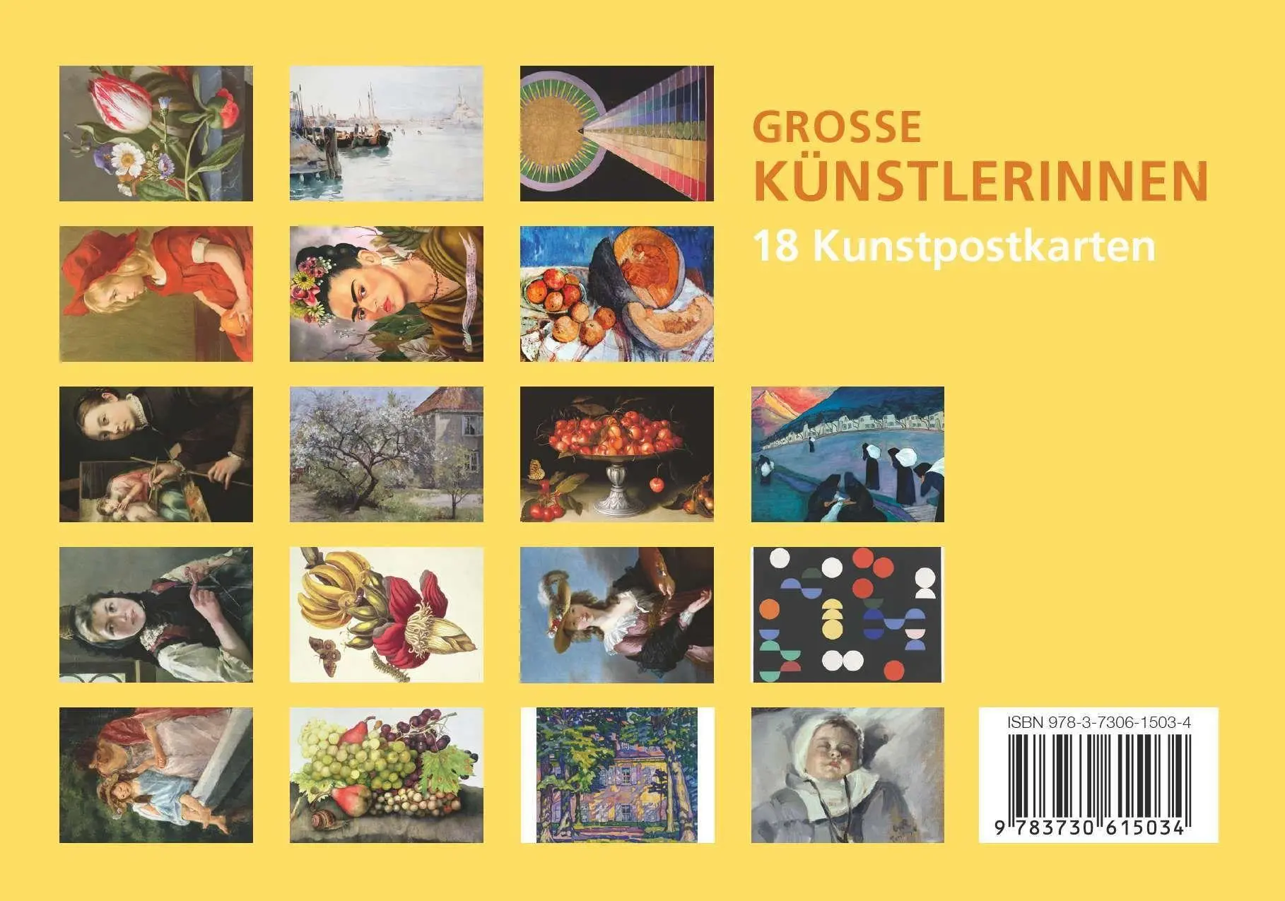 Bild: 9783730615034 | Postkarten-Set Große Künstlerinnen | Anaconda Verlag | Taschenbuch