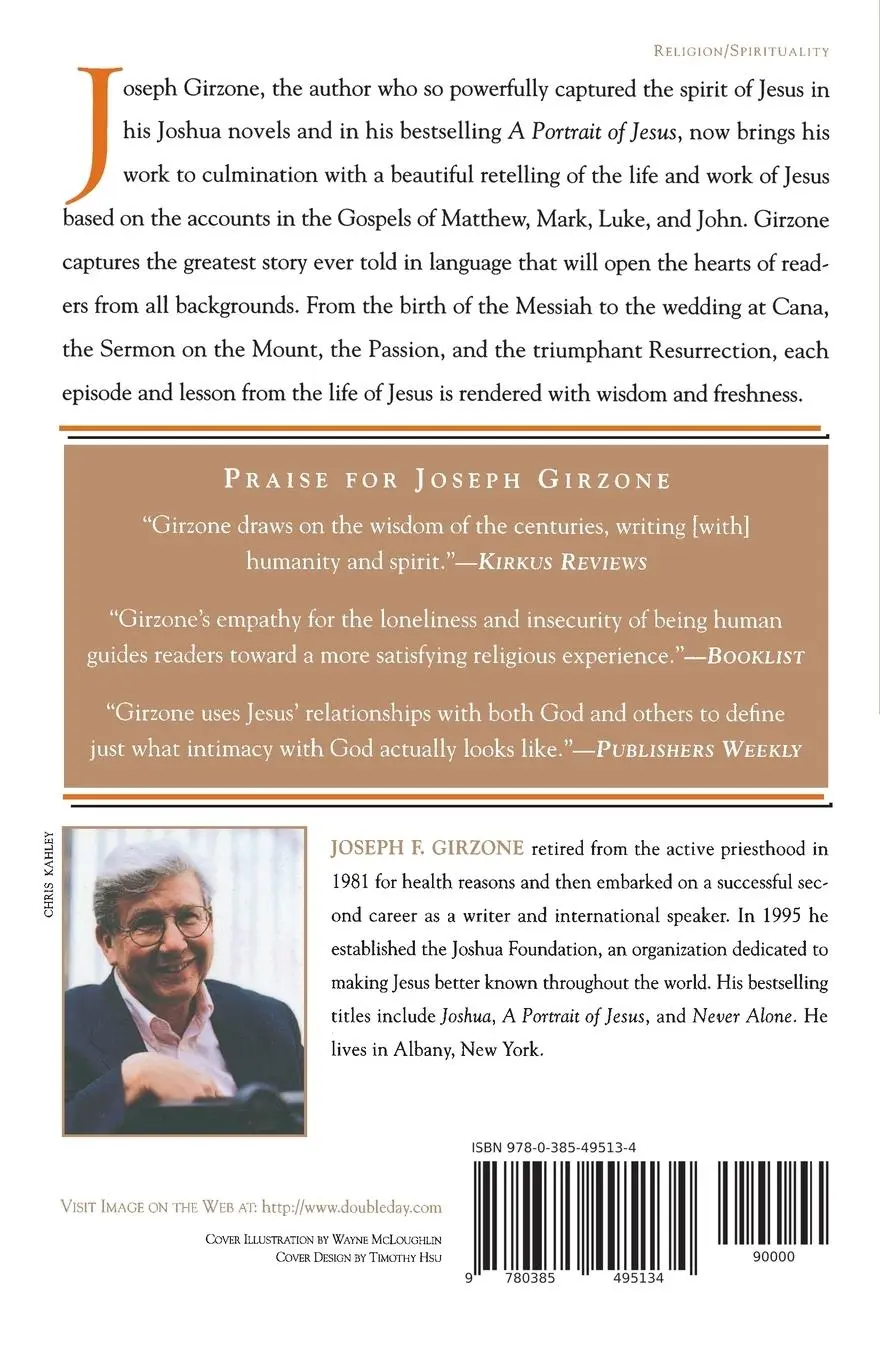 Rückseite: 9780385495134 | Jesus, His Life and Teachings | Joseph F. Girzone | Taschenbuch | 2000