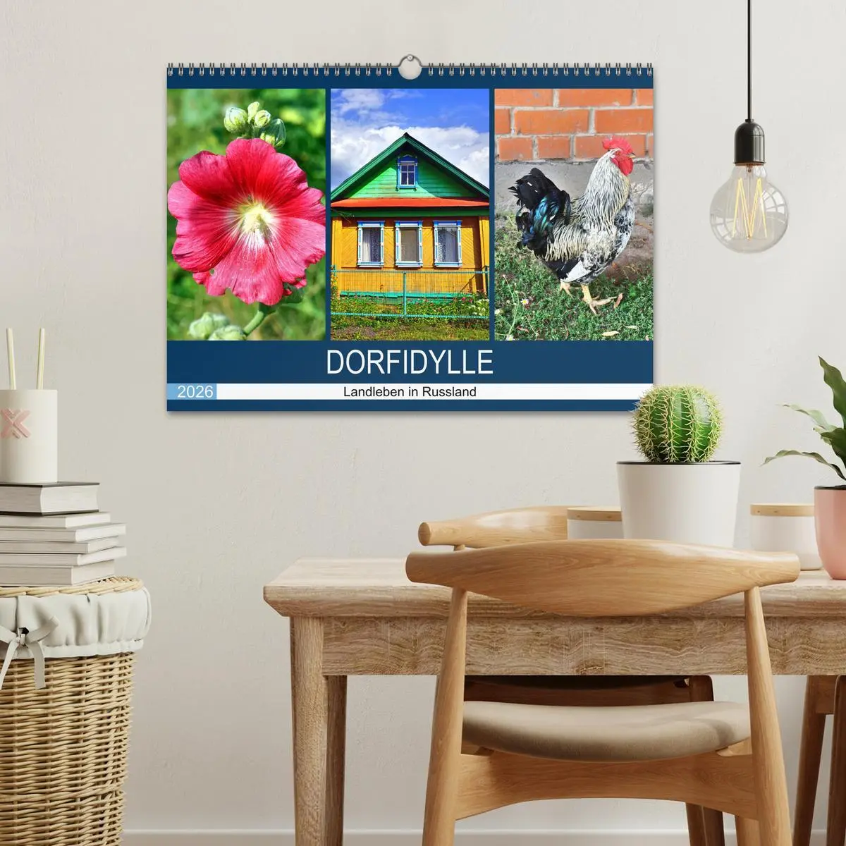 Bild: 9783457605134 | Dorfidylle - Landleben in Russland (Wandkalender 2026 DIN A3 quer),...