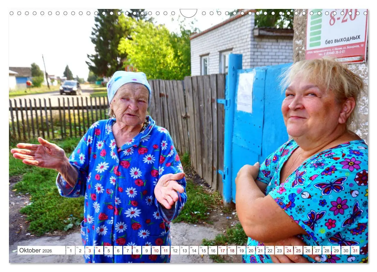 Bild: 9783457605134 | Dorfidylle - Landleben in Russland (Wandkalender 2026 DIN A3 quer),...