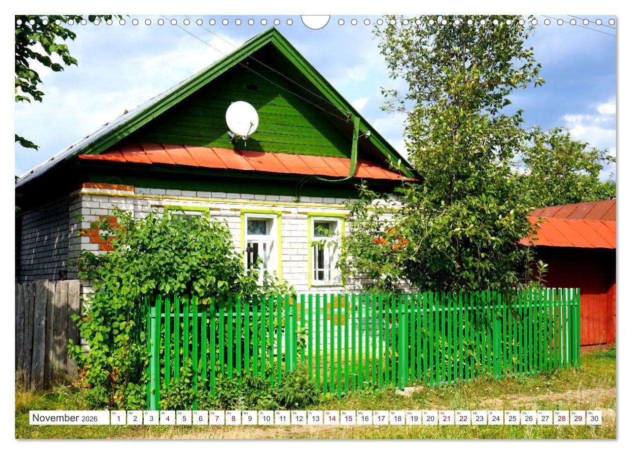 Bild: 9783457605134 | Dorfidylle - Landleben in Russland (Wandkalender 2026 DIN A3 quer),...
