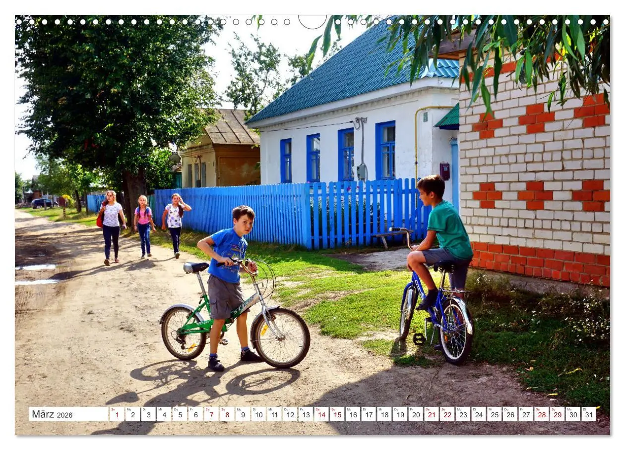 Bild: 9783457605134 | Dorfidylle - Landleben in Russland (Wandkalender 2026 DIN A3 quer),...