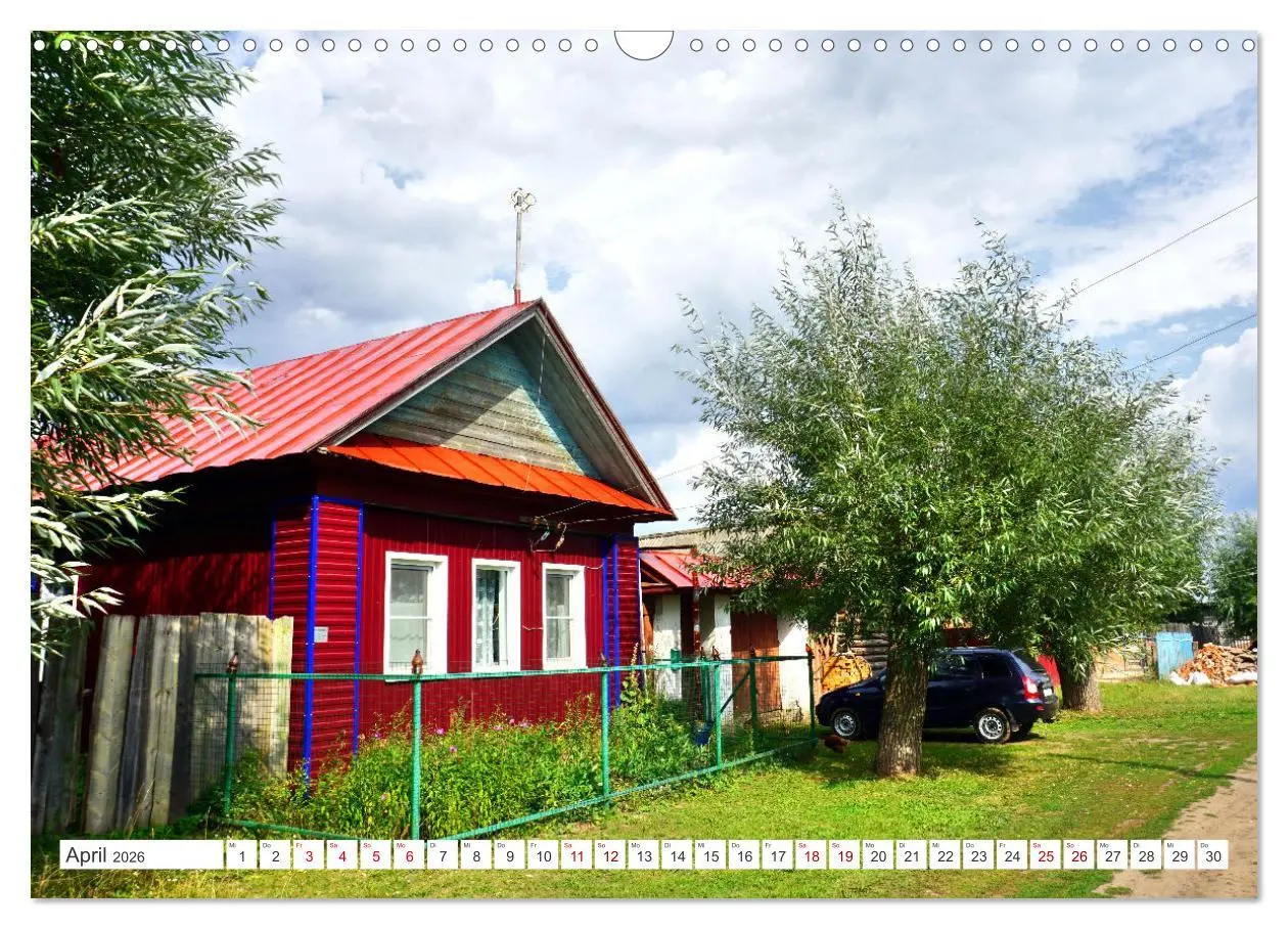 Bild: 9783457605134 | Dorfidylle - Landleben in Russland (Wandkalender 2026 DIN A3 quer),...