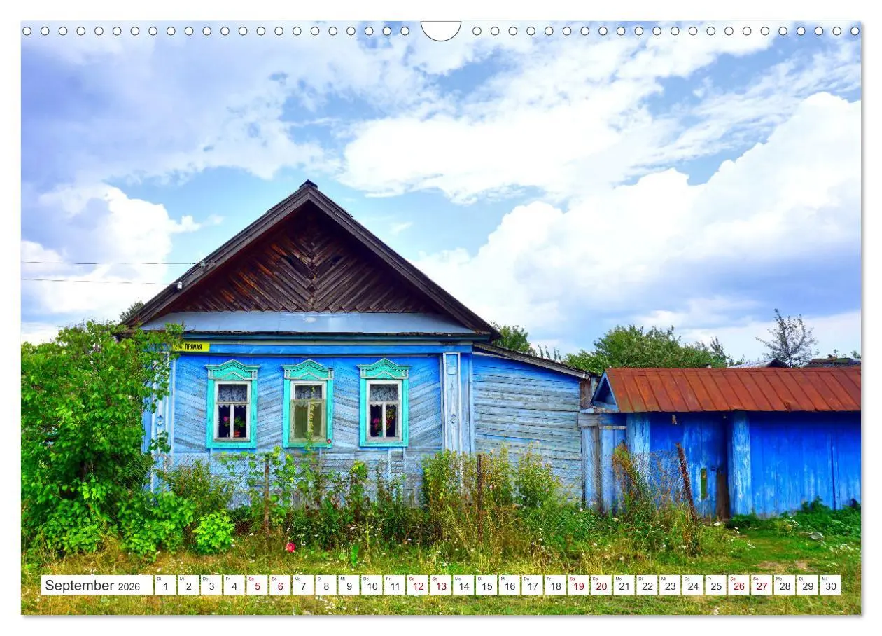 Bild: 9783457605134 | Dorfidylle - Landleben in Russland (Wandkalender 2026 DIN A3 quer),...