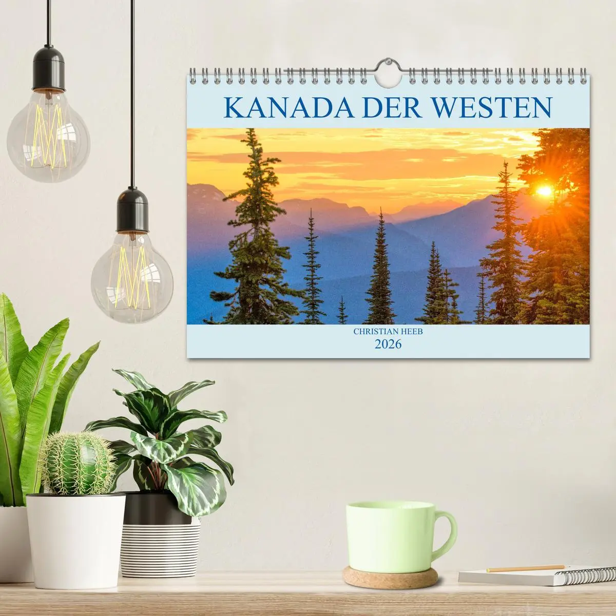 Bild: 9783457775134 | Kanada der Westen (Wandkalender 2026 DIN A4 quer), CALVENDO...