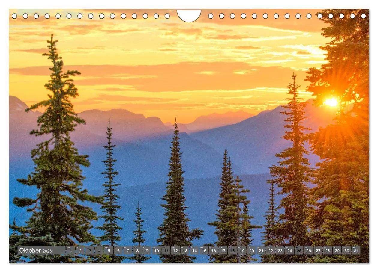 Bild: 9783457775134 | Kanada der Westen (Wandkalender 2026 DIN A4 quer), CALVENDO...