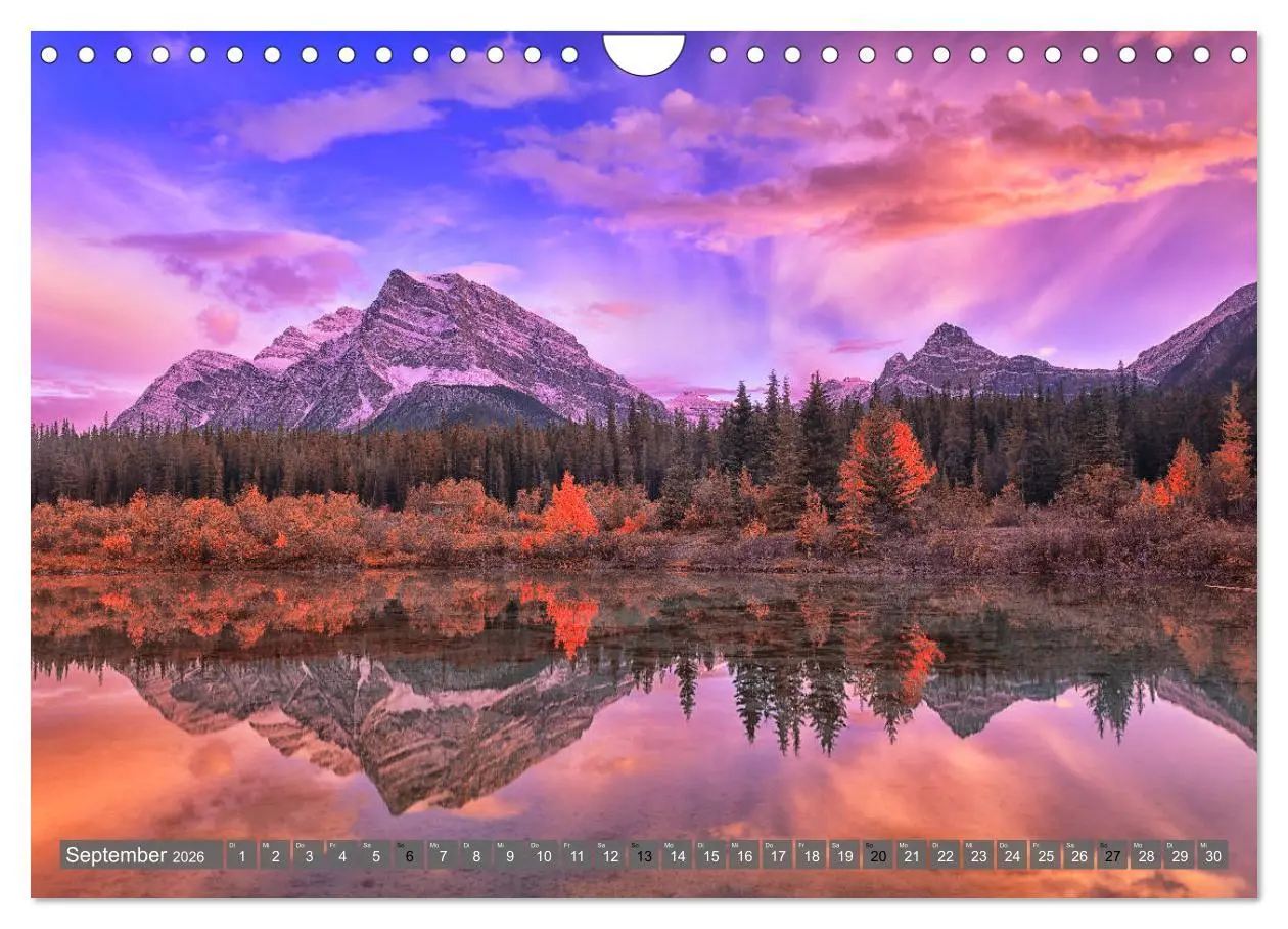 Bild: 9783457775134 | Kanada der Westen (Wandkalender 2026 DIN A4 quer), CALVENDO...