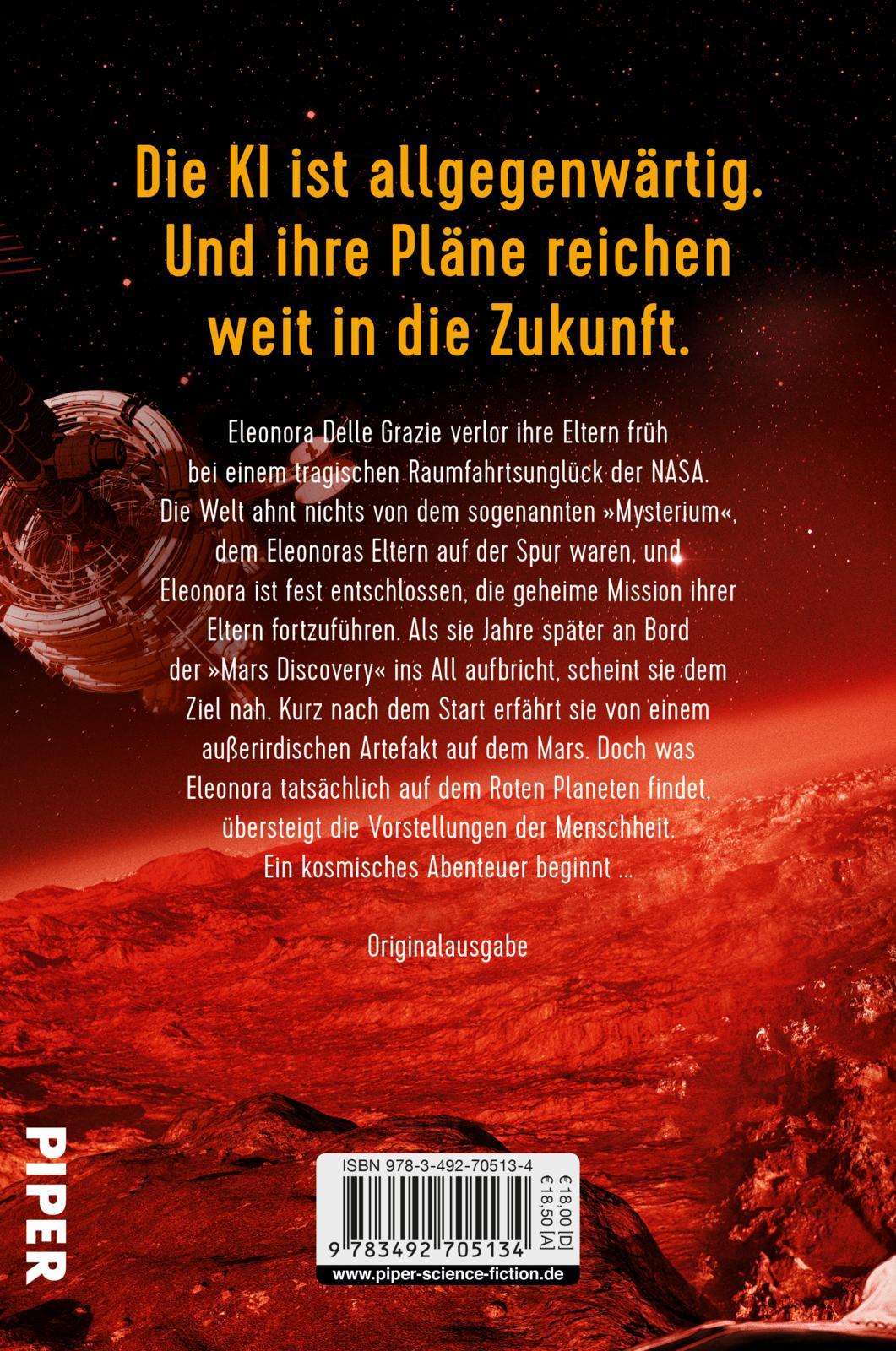 Rückseite: 9783492705134 | Mars Discovery | Roman | Andreas Brandhorst | Taschenbuch | 464 S.
