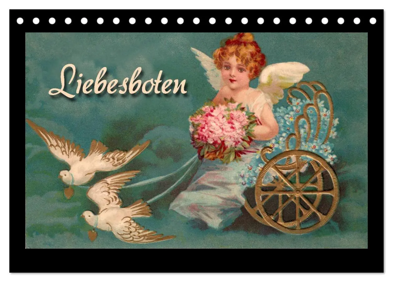 Cover: 9783516175134 | Liebesboten (Tischkalender 2026 DIN A5 quer), CALVENDO Monatskalender
