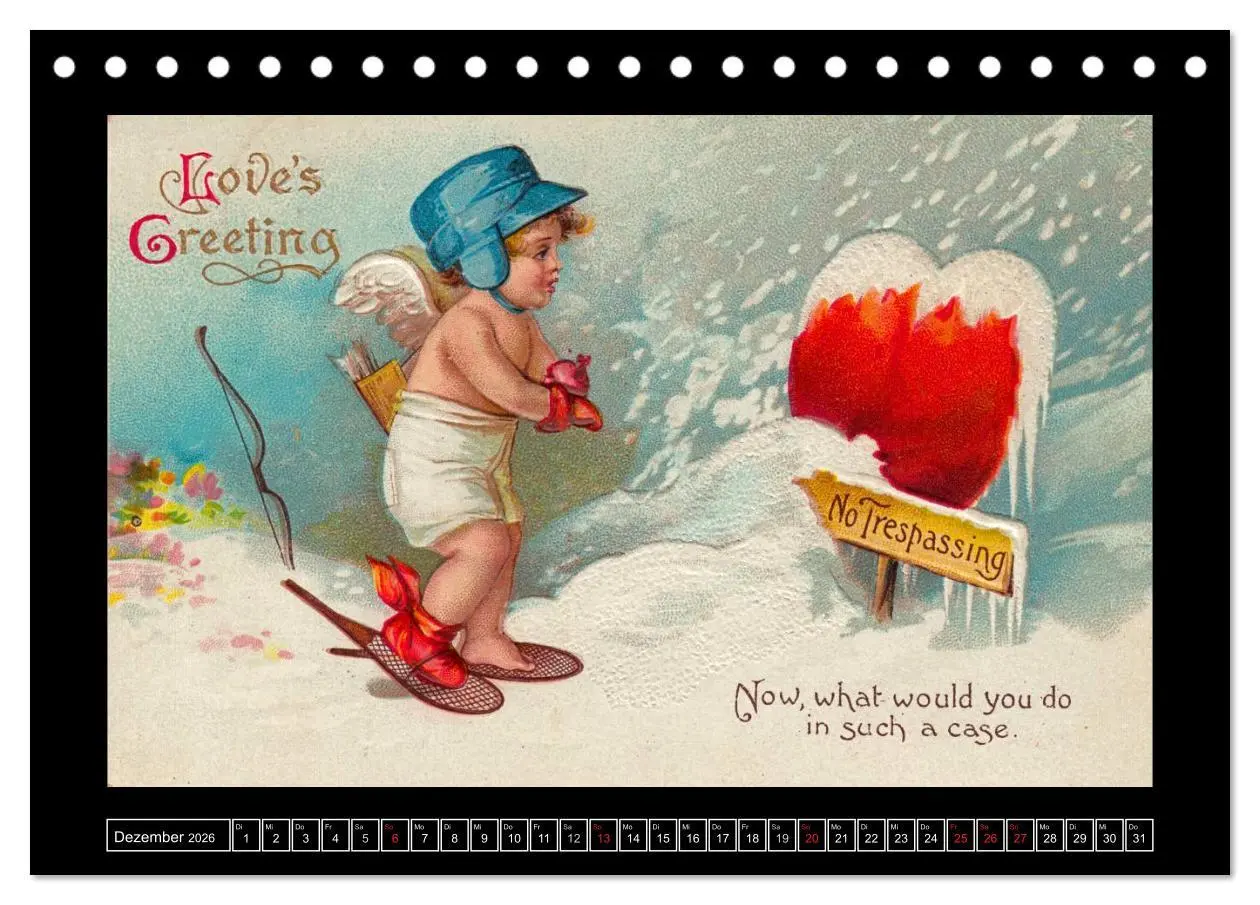Bild: 9783516175134 | Liebesboten (Tischkalender 2026 DIN A5 quer), CALVENDO Monatskalender