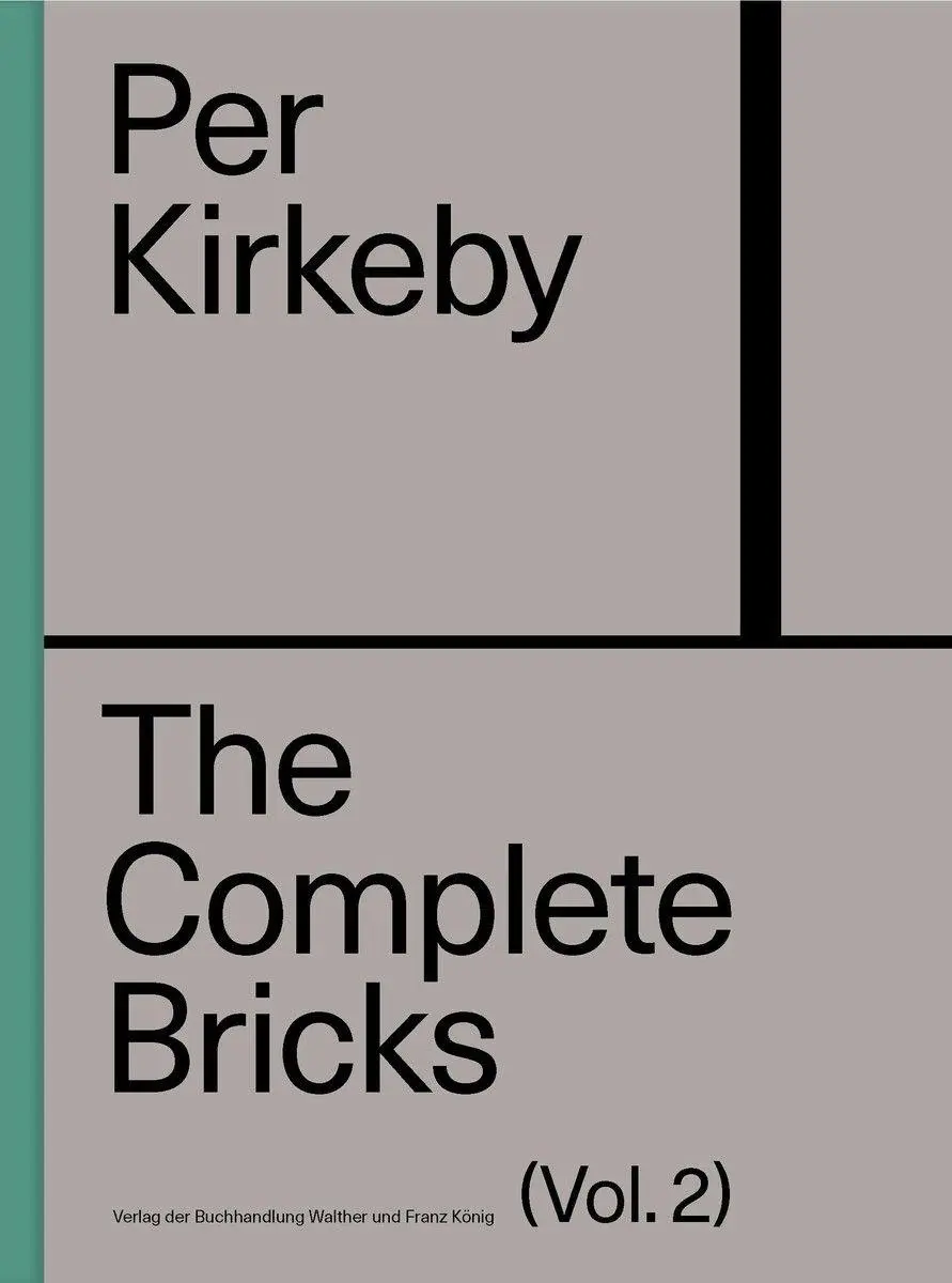 Cover: 9783753305134 | Per Kirkeby: The Complete Bricks. Vol. 2: The Unrealised Projects