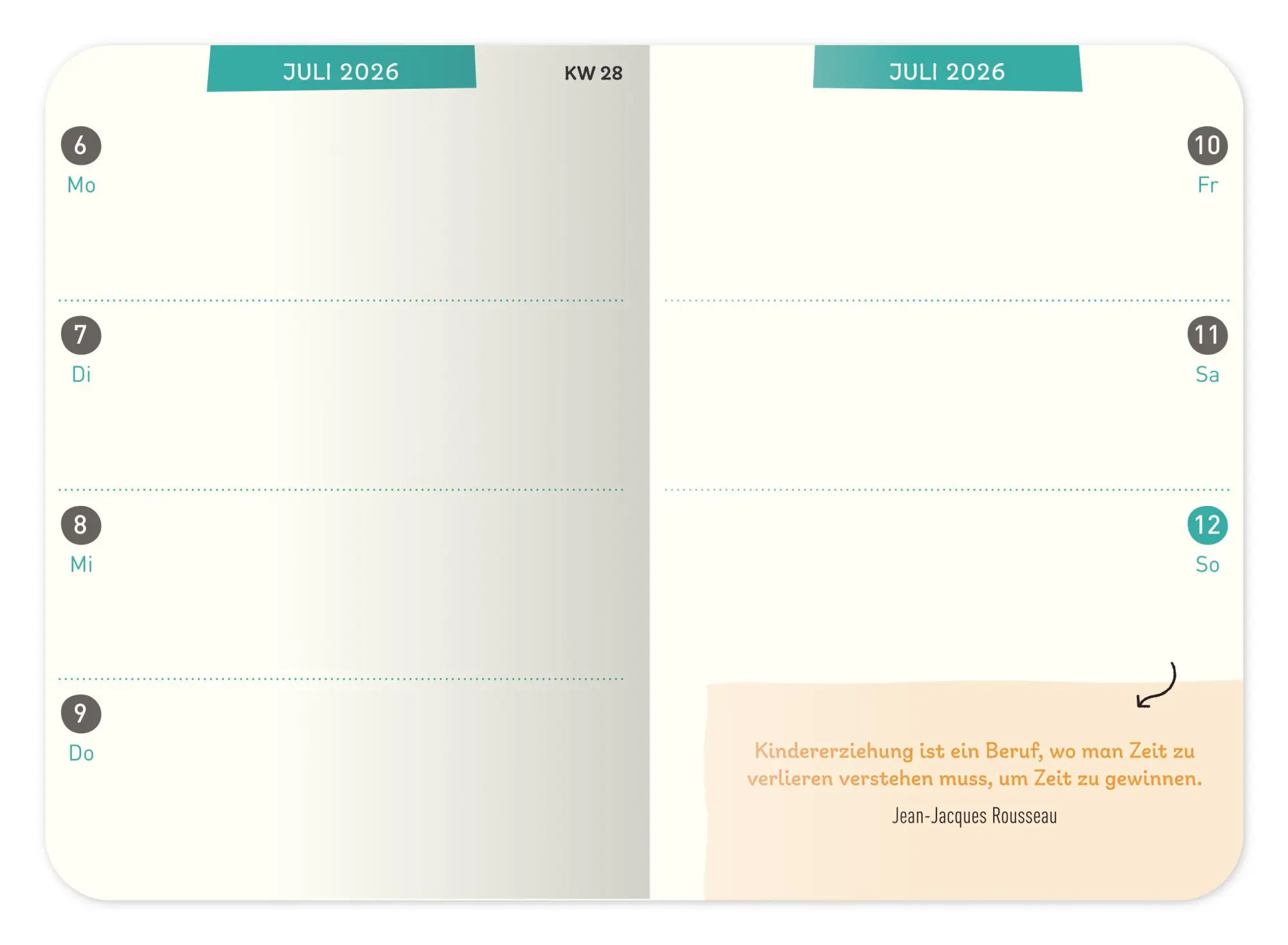 Bild: 9783780655134 | ErzieherInnenkalender 2026 / 2027 | Juli 2026 - Dezember 2027 | 240 S.