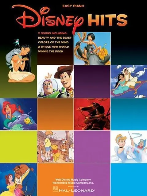 Cover: 9780634035234 | Disney Hits | Easy Piano - 11 Songs | Corporation | Taschenbuch | Buch