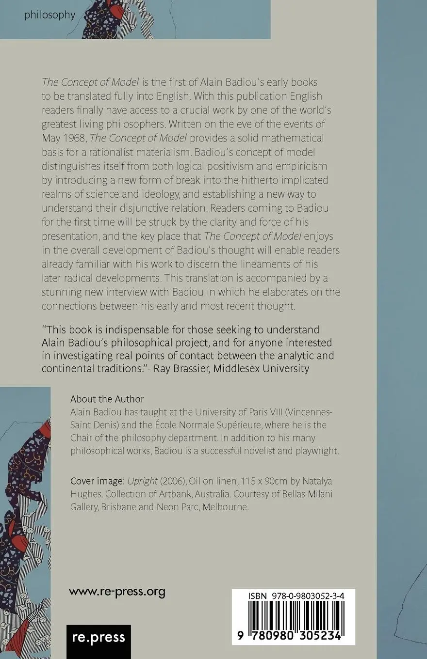 Rückseite: 9780980305234 | The Concept of Model | Alain Badiou | Taschenbuch | Englisch | 2007