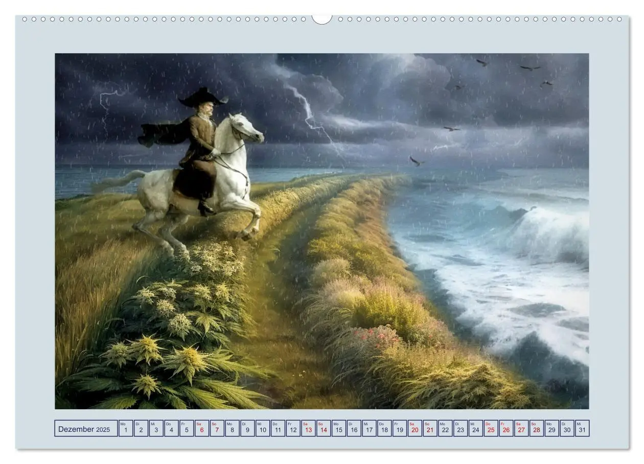 Bild: 9783383895234 | Marihuana-Mythen (Wandkalender 2025 DIN A2 quer), CALVENDO...