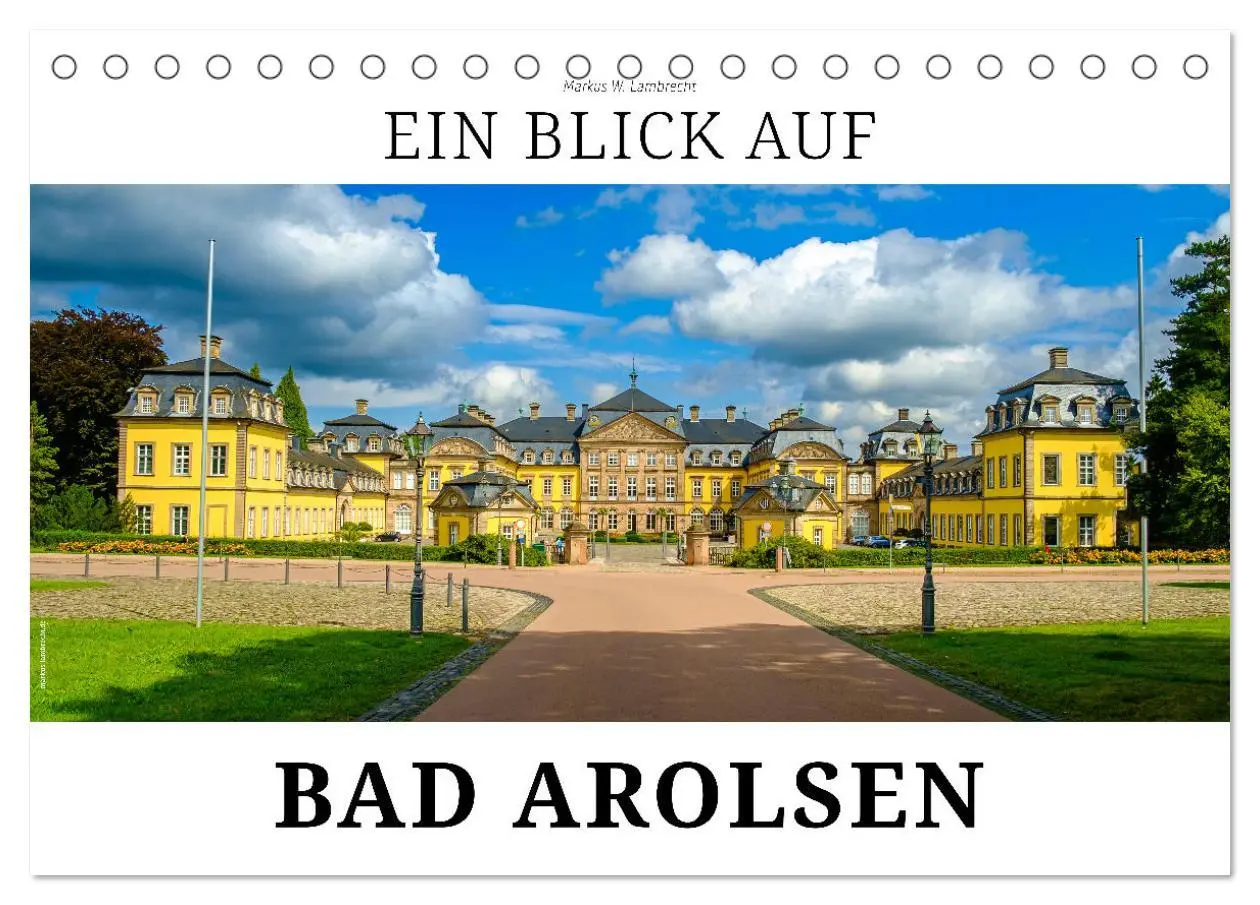 Cover: 9783457385234 | Ein Blick auf Bad Arolsen (Tischkalender 2026 DIN A5 quer),...