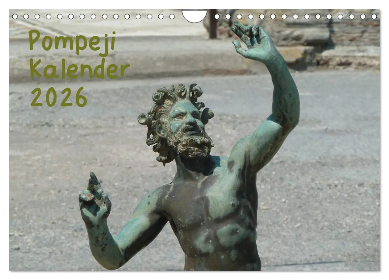 Cover: 9783516235234 | Pompeji-Kalender (Wandkalender 2026 DIN A4 quer), CALVENDO...