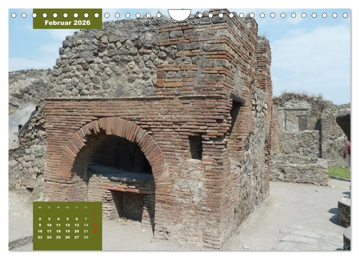 Bild: 9783516235234 | Pompeji-Kalender (Wandkalender 2026 DIN A4 quer), CALVENDO...