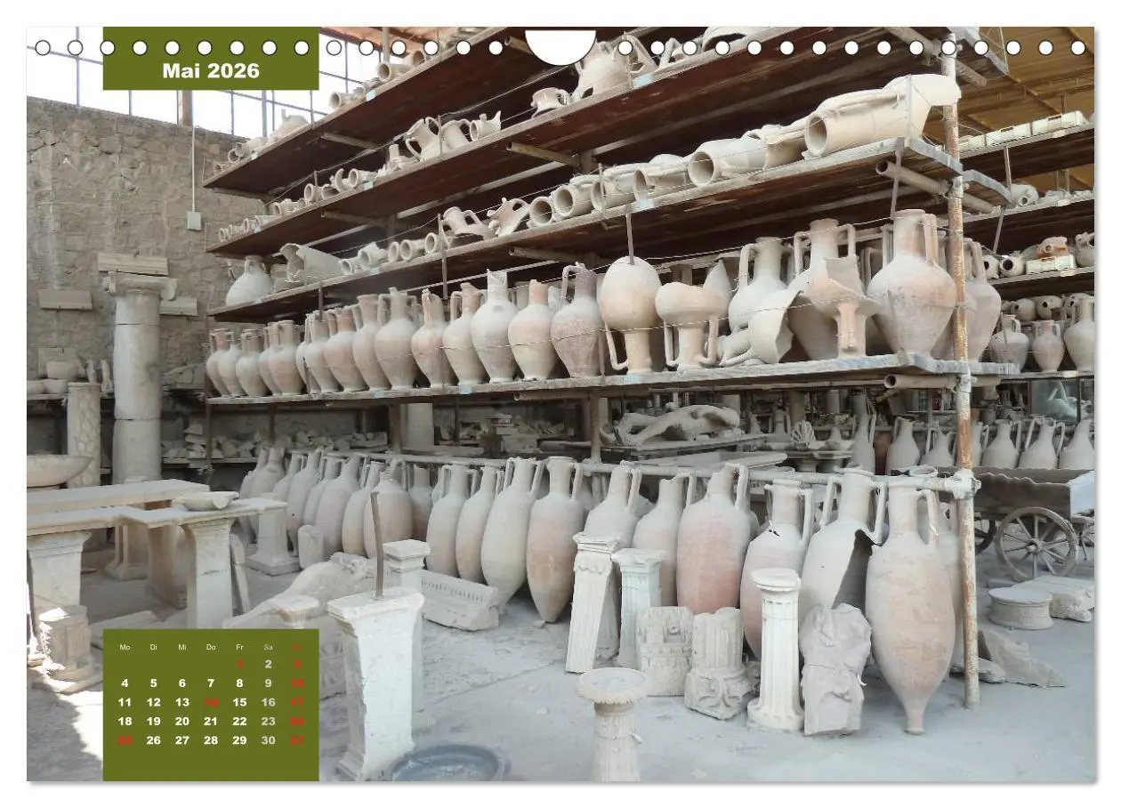 Bild: 9783516235234 | Pompeji-Kalender (Wandkalender 2026 DIN A4 quer), CALVENDO...