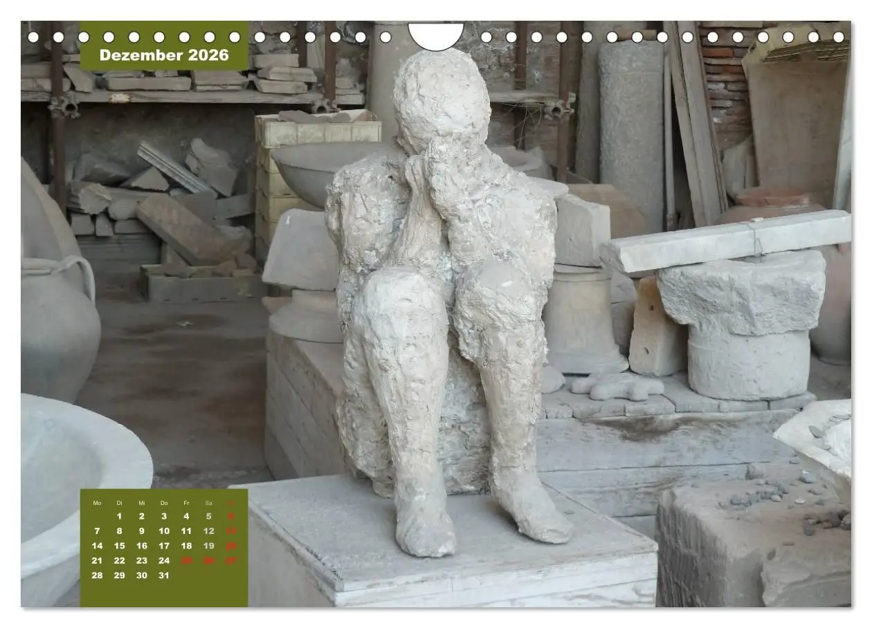 Bild: 9783516235234 | Pompeji-Kalender (Wandkalender 2026 DIN A4 quer), CALVENDO...