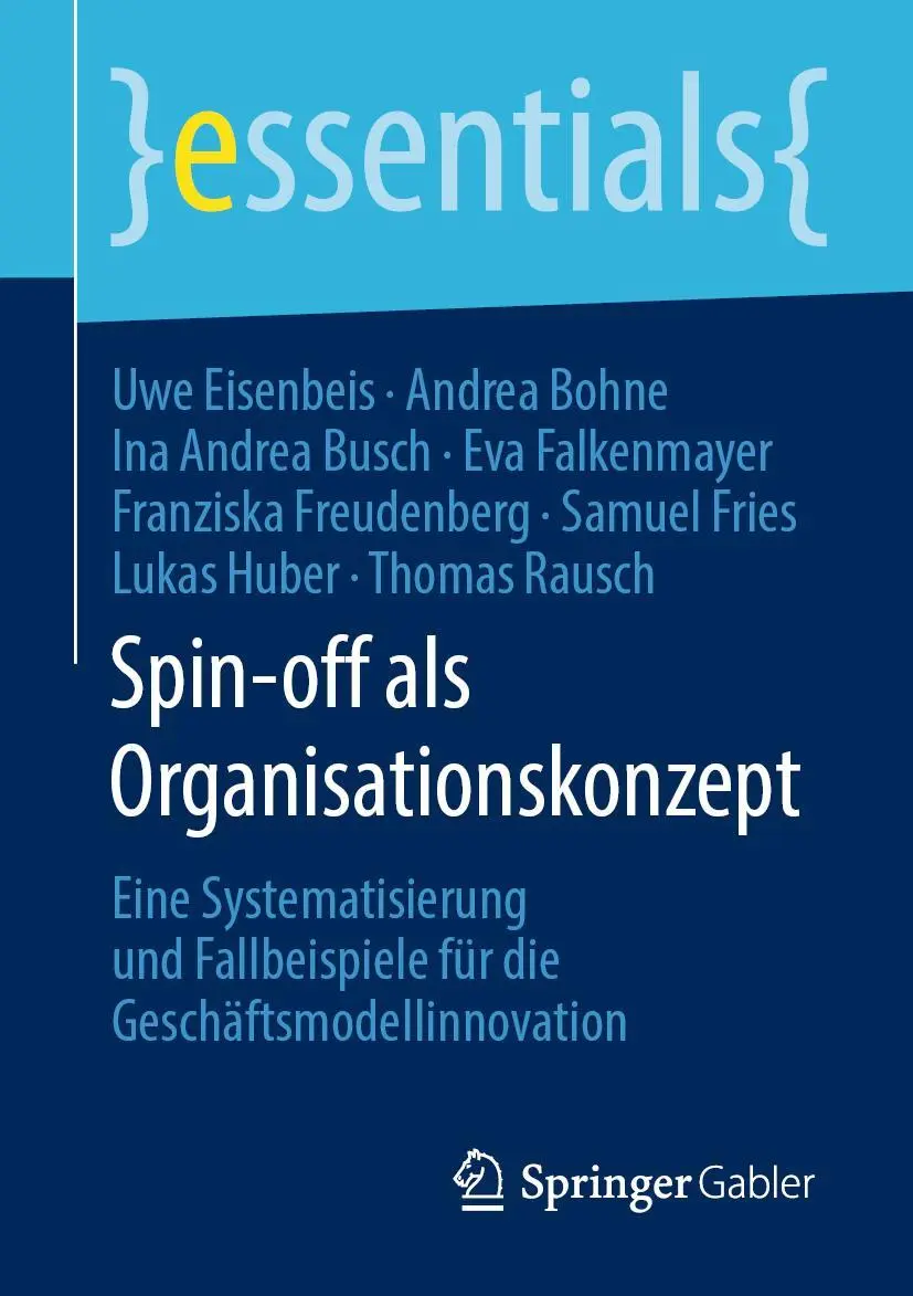 Cover: 9783658285234 | Spin-off als Organisationskonzept | Uwe Eisenbeis (u. a.) | Buch | x