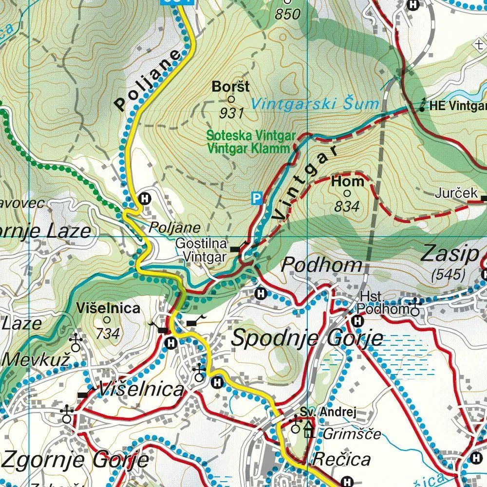 Bild: 9783707925234 | freytag &amp; berndt Wanderkarte Nationalpark Triglav - Kranjska Gora -...