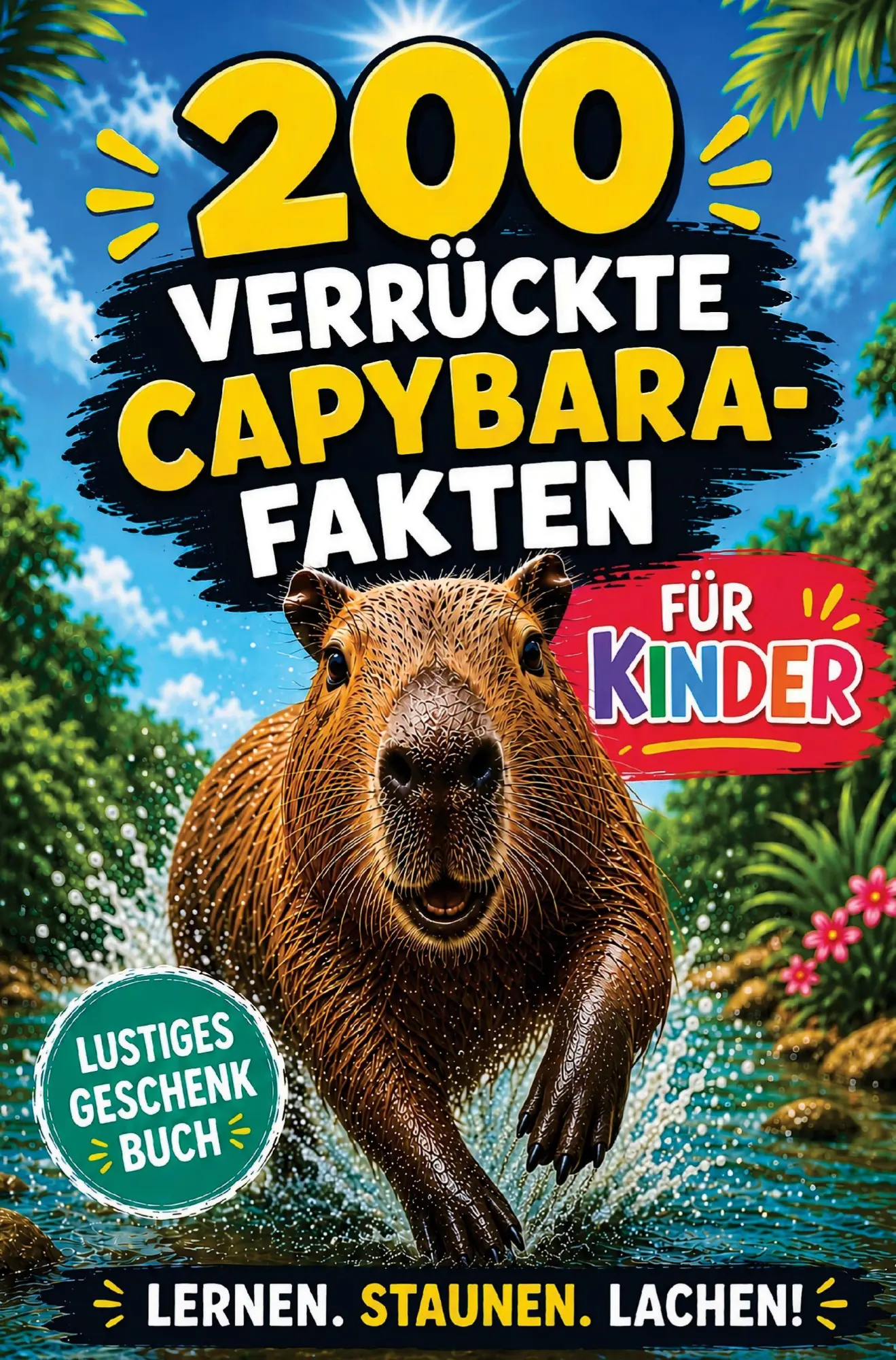 Cover: 9789403915234 | 200 verrückte Capybara Fakten für Kinder - Lustiges &amp; geniales...