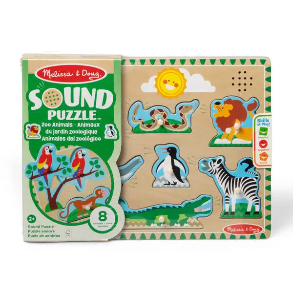 Cover: 681147005334 | MPZ Zootiere Sound Puzzle | Karton | 53340 | Deutsch | 2025