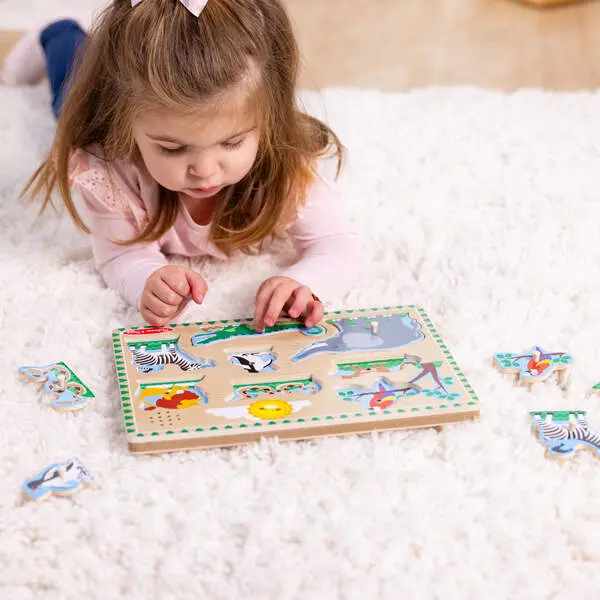 Bild: 681147005334 | MPZ Zootiere Sound Puzzle | Karton | 53340 | Deutsch | 2025