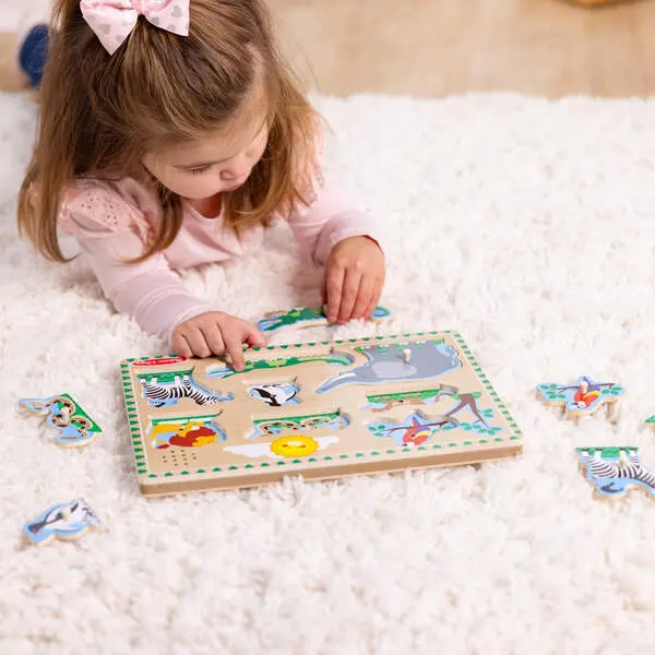 Bild: 681147005334 | MPZ Zootiere Sound Puzzle | Karton | 53340 | Deutsch | 2025