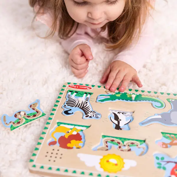 Bild: 681147005334 | MPZ Zootiere Sound Puzzle | Karton | 53340 | Deutsch | 2025