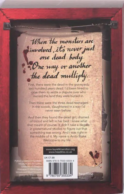 Rückseite: 9780755355334 | Bloody Bones | Laurell K. Hamilton | Taschenbuch | Englisch | 2010