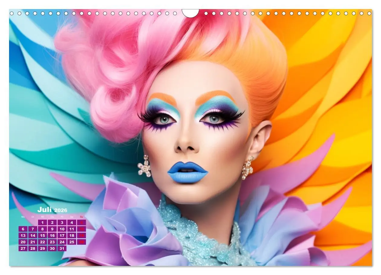 Bild: 9783457515334 | Drag Queens. Glamouröse und wunderschöne Drag-Kunst (Wandkalender...