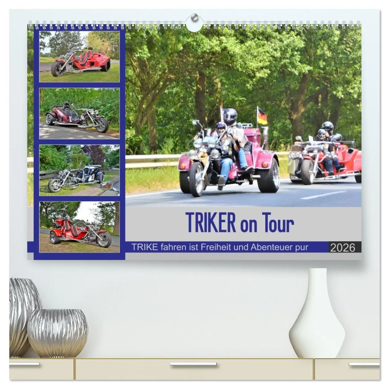 Cover: 9783457685334 | TRIKER on Tour (hochwertiger Premium Wandkalender 2026 DIN A2...