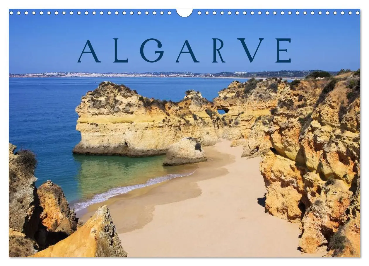 Cover: 9783516155334 | Algarve (Wandkalender 2026 DIN A3 quer), CALVENDO Monatskalender